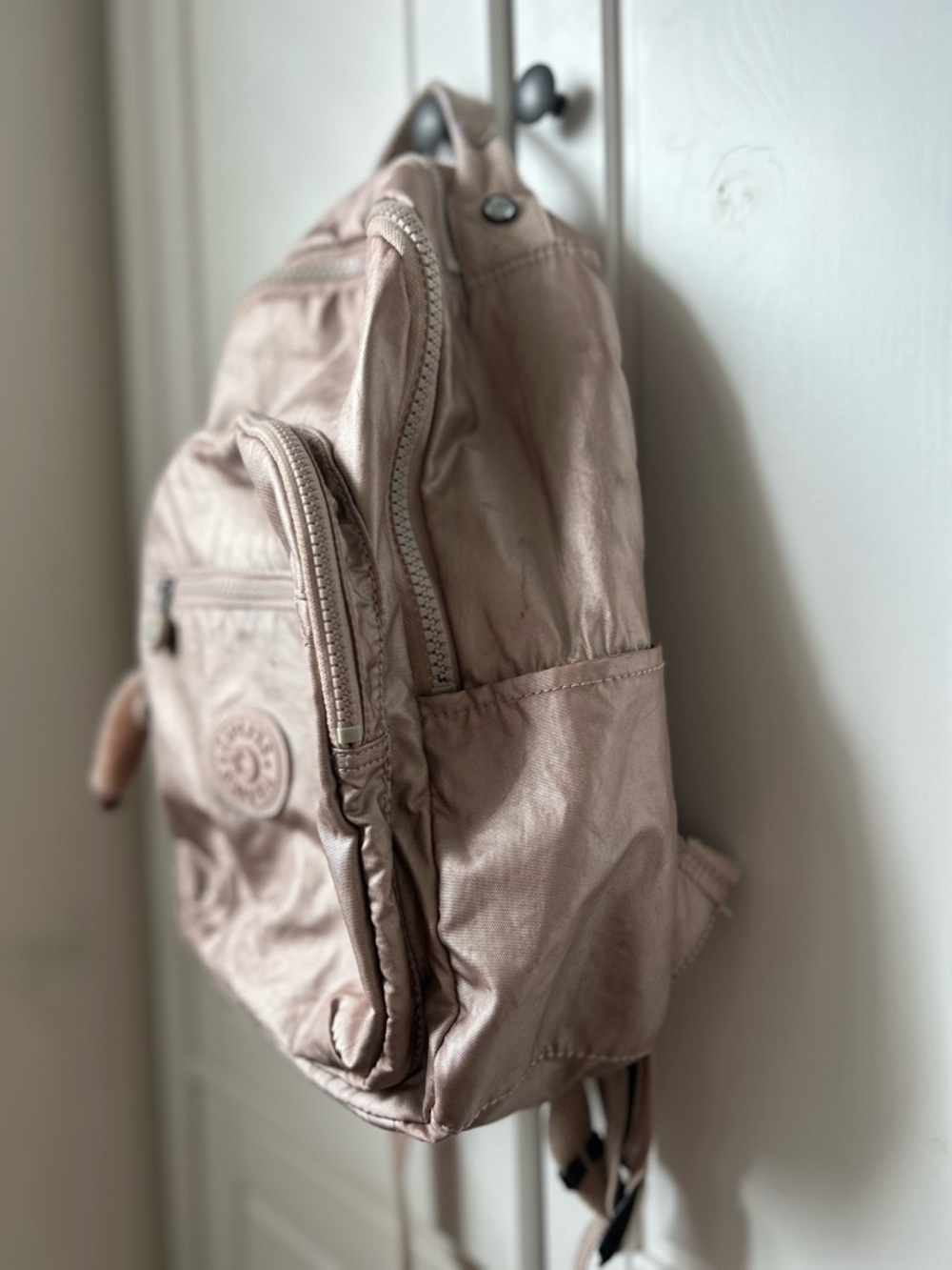 Kipling Rose Gold Mini Backpack - Picture 5 of 9